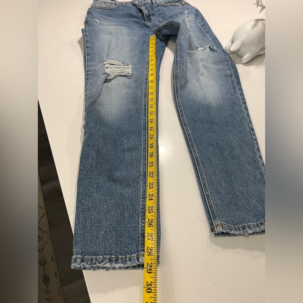 edgely™ High Rise Studded 90s Taper Ankle Jeana size 8 - Picture 3 of 8